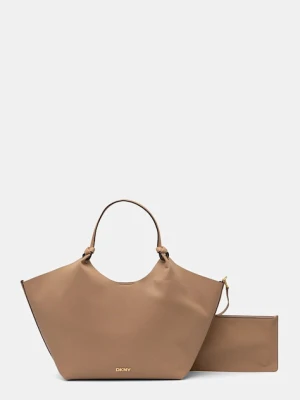 DKNY torebka shopper damska PAULA beżowy