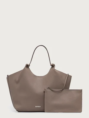 DKNY torebka shopper damska PAULA brązowy