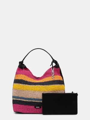 DKNY torebka shopper damska pleciona PAULA