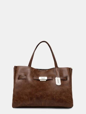 DKNY torebka shopper damska z imitacji skóry BRYAR