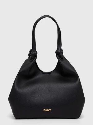 DKNY torebka shopper damska z imitacji skóry PAULA czarny