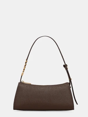 Dkny torebka skórzana kolor brązowy R433YG57