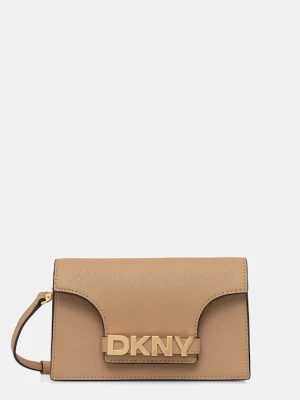 Dkny torebka skórzana kolor zielony R435OG58