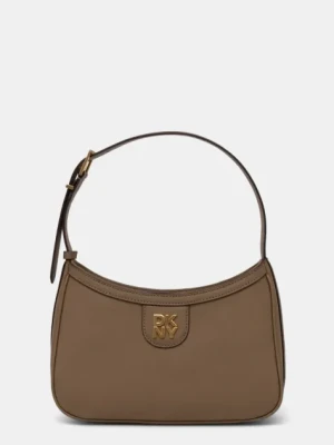 Dkny torebka skórzana kolor zielony R43HKV84