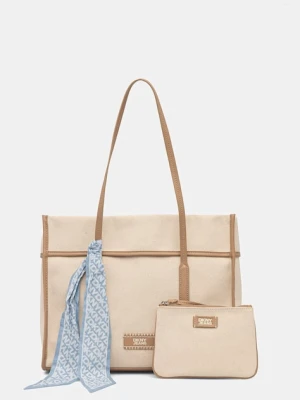 DKNY torebka tote damska bawełniana