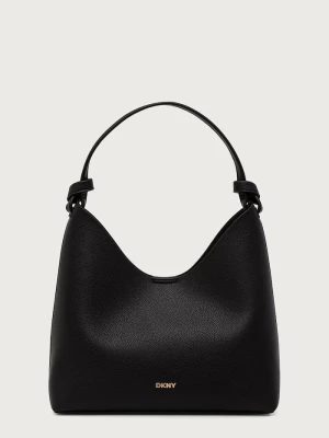 DKNY torebka tote damska z imitacji skóry czarny