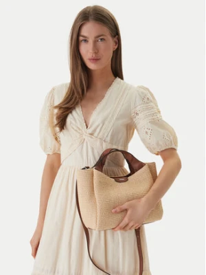 DKNY Torebka Willa Satchel R61DOG33 Beżowy