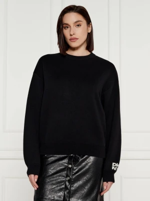 DKNY Wełniany sweter | Loose fit