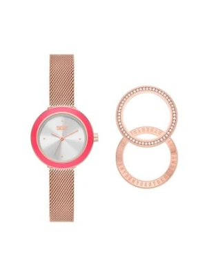 DKNY Zegarek Sasha NY6654SET Różowe złoto