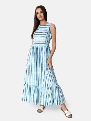 Długa, bawełniana sukienka G-ELENE Volcano