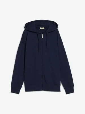 Długa bluza rozpinana BonPrix niebieski