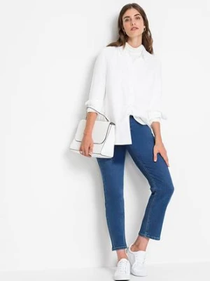 Długa bluzka z czystej wiskozy bonprix