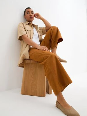 Długa bluzka  z dekoltem w serek (2 szt.) bonprix