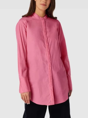 Długa bluzka z krytą listwą guzikową Esprit