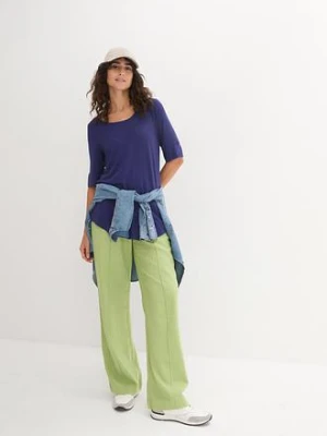 Długa bluzka z miękkiej wiskozy bonprix