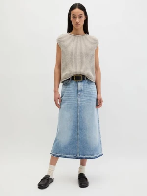 Długa dżinsowa spódnica w kształcie litery A Marc O'Polo