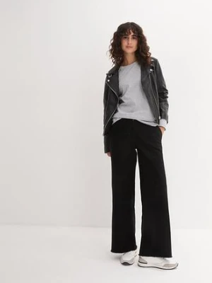 Długa koszulka z okrągłym dekoltem i długim rękawem (zestaw 5 szt.) bonprix