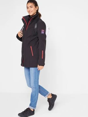 Długa kurtka softshellowa ze stretchem, hydrofobowa bonprix