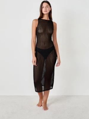 Długa przezroczysta halka nocna Etam