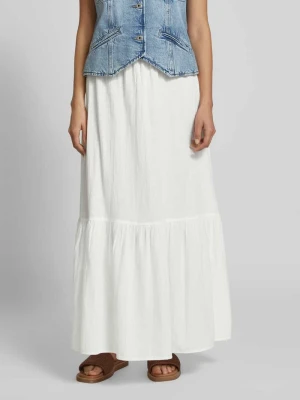 Długa rozkloszowana spódnica z falbanami model ‘PRETTY’ Vero Moda