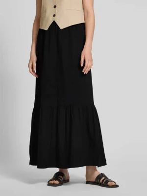 Długa rozkloszowana spódnica z falbanami model ‘PRETTY’ Vero Moda