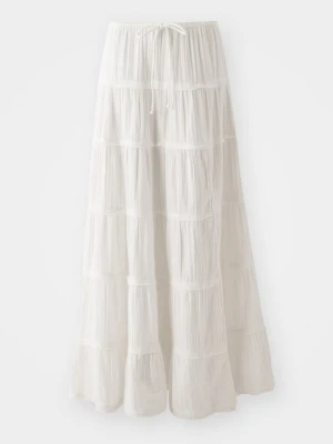 Długa spódnica BDG Urban Outfitters biały