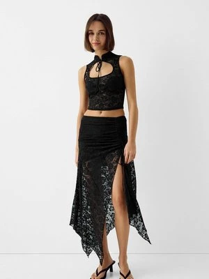 Długa spódnica Bershka