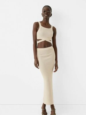 Długa spódnica Bershka