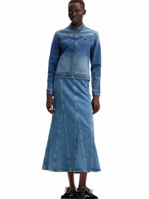 Długa spódnica denim Desigual