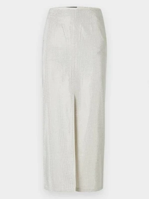 Długa spódnica Emporio Armani biały