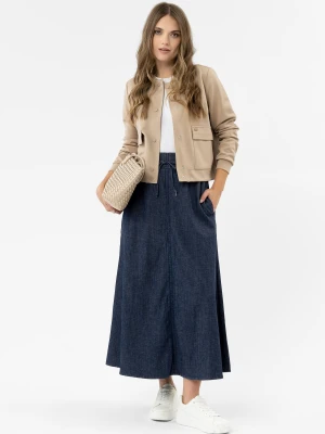 Długa spódnica jeansowa G-TEXI Volcano