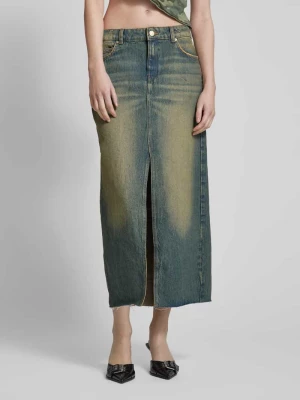 Długa spódnica jeansowa Review