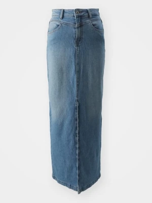 Długa spódnica Only jasnoniebieski denim