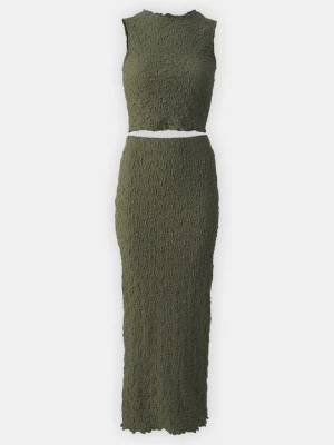 Długa spódnica Only khaki
