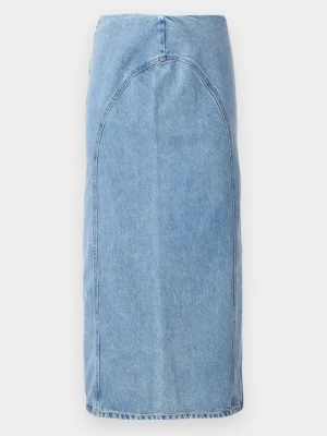 Długa spódnica Remain niebieski denim