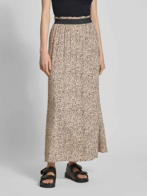 Długa spódnica rozkloszowana z czystej wiskozy model ‘VENEDIG’ Only