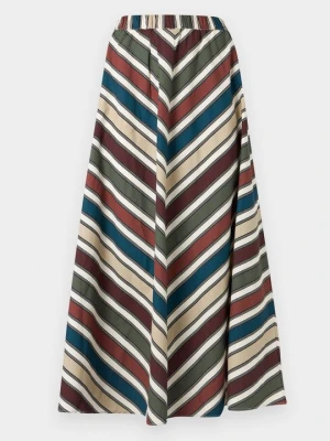 Długa spódnica Topshop brązowy