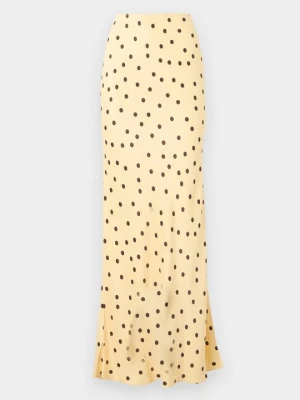 Długa spódnica Topshop jasnożółty