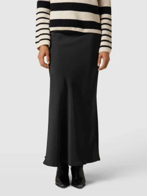 Długa spódnica w jednolitym kolorze model ‘Vicky’ NEO NOIR
