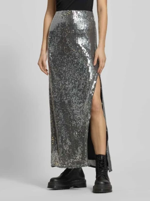 Długa spódnica z cekinowym obszyciem model ‘Nika’ OH APRIL