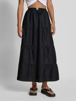 Długa spódnica z efektem stopniowania model ‘FREJA’ Noisy May