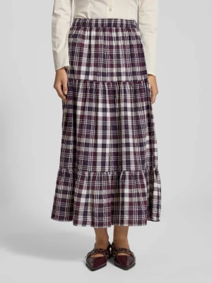 Długa spódnica z efektem stopniowania REVIEW