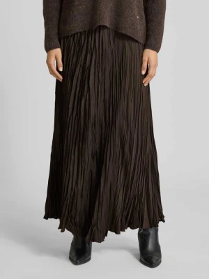Długa spódnica z elastycznym paskiem model ‘CRINKLE SKIRT’ Stefanel