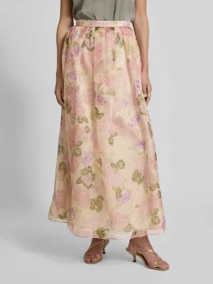 Długa spódnica z kontrafałdami model ‘AUTORE’ Max Mara Studio