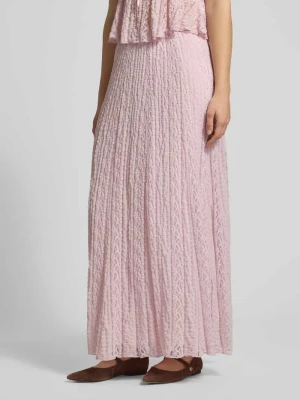 Długa spódnica z koronką i elastycznym paskiem Gina Tricot