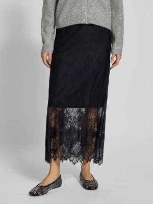 Długa spódnica z koronki z elastycznym pasem Gina Tricot