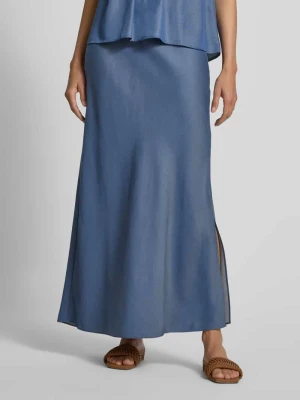 Długa spódnica z lyocellu stylizowanego na denim model ‘Bias’ MOS MOSH