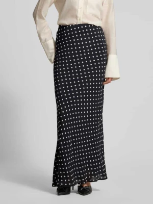 Długa spódnica z nieprzejrzystą halką model ‘Viso’ NEO NOIR