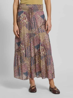 Długa spódnica z wiskozy z trokiem model 'PITSY' Bash