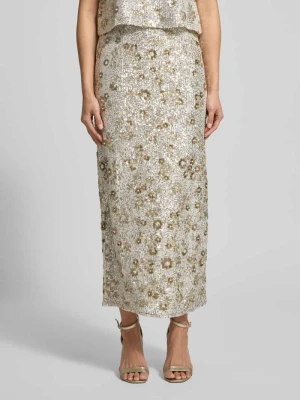 Długa spódnica z wysokim stanem i cekinami model ‘Magnolia’ MSCH Copenhagen